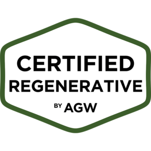 Certified Regenerative by AGW logo